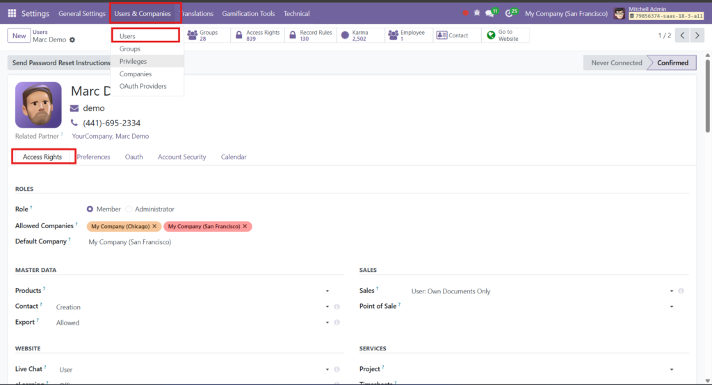 Assigning Users to Groups