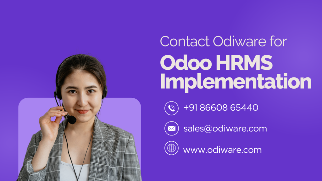Contact Odiware for Odoo HRMS Implementation