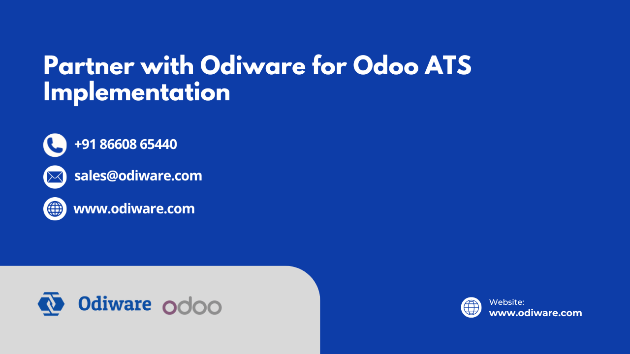 Partner with Odiware for Odoo ATS Implementation