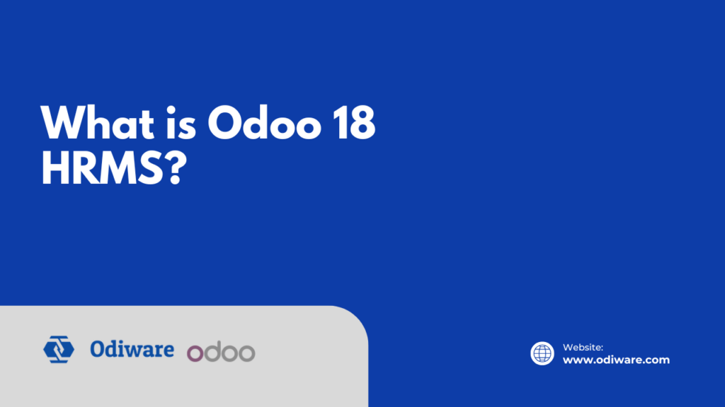 what is odoo hrms