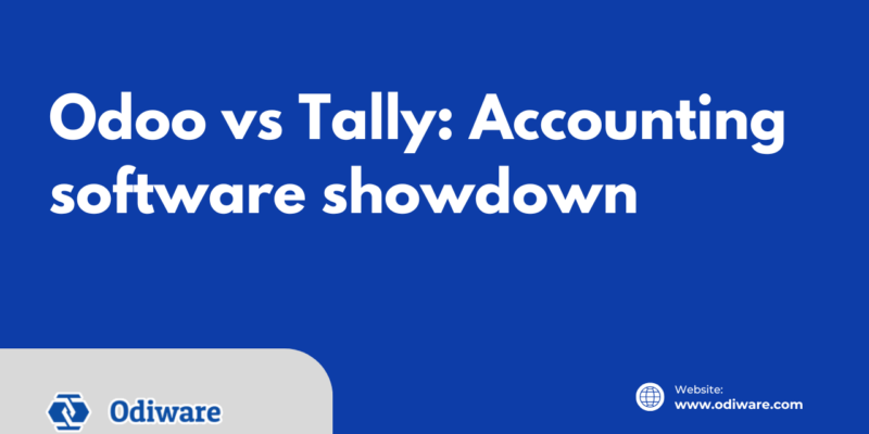 Odoo vs Tally: Which Should You Pick