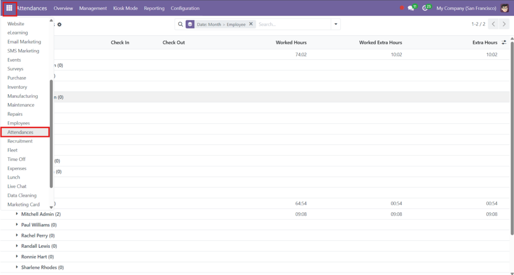 How to Deduct a Fixed Amount per Missed Attendance Day in Odoo HRMS