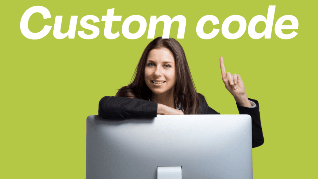 what is custom code in odoo